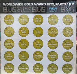 Elvis Presley Worldwide Gold Award Hits Part 1&2 A 2 Lp Set R213960 Lp Record Vinyl