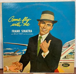 Frank Sinatra Come Fly With Me Record Album Lp Vinyl