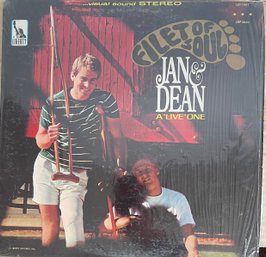 Jan & Dean Fillet Of Soul A Live One Lp Vinyl Record
