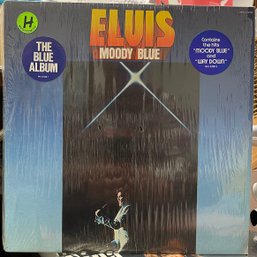 LP Record Vinyl Elvis Moody Blue AFL 12428 Blue Vinyl