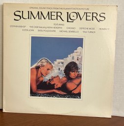 SUMMER LOVERS Soundtrack Motion Picture, Chicago, Tina Turner, Elton John Record Album Lp Vinyl