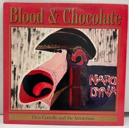 Elvis Costello And The Attractions Blood And Chocolate Lp Album Vinyl Record