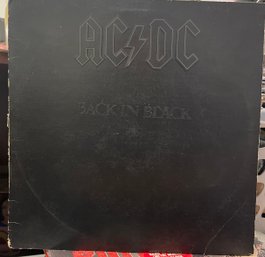 AC/DC Back In Black Record Vinyl LP