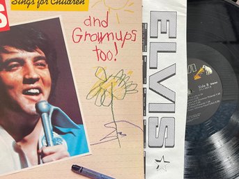 Elvis Sings For Children And Grownups Too Cpl1-2901 Record Vinyl Lp