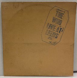 The Who Live At Leeds DL79175 Recorded In England  Lp Album Vinyl Record