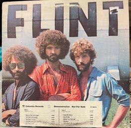LP Record Vinyl Flint Demo White Label Promo