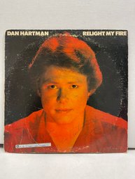 Dan Hartman Relight My Fire SIGNED Album Vinyl Record Ip