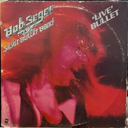 Bob Seger Silver Bullet Band Live Bullet LP Record Vinyl Gatefold