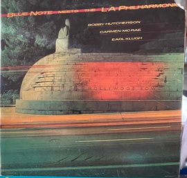 Record LP Vinyl Blue Note Meets The LA Philharmonic Carmen McRae Bobby Hutcherson Eearl Klugh