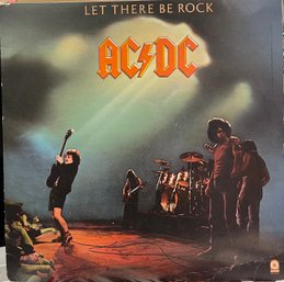 AC/DC Let There Be Rock Record Lp Vinyl SD 36-151