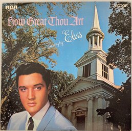 How Great Thou Art As Sung By Elvis Presley LSP-3758 Lp Album Vinyl Record Ip