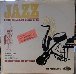 Jazz Chris Colombo Quintet Record Lp Vinyl