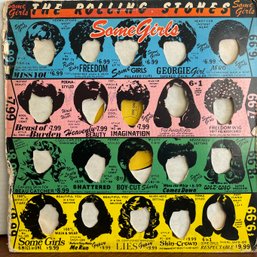 The Rolling Stones Some Girls LP Record Vinyl Album.