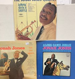 Jonah Jones Quartet Lot Of 3 Jumpin With A Shuffle, Along Came Jonah, Hit Ne Again, Record Album Lp Vinyl