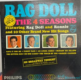 The 4 Seasons Rag Doll Record Lp Vinyl
