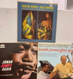Jonah Jones Quartet Lot Of 3 Jazz Bonus, Glenn Gray, Jumps Again Record Album Lp Vinyl
