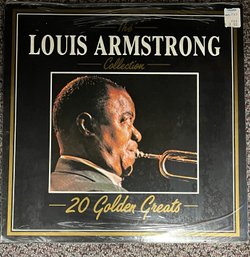 New Sealed Louis Armstrong The Collection 20 Golden Greats Lp Album Vinyl Record