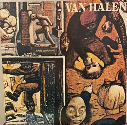 Van Halen Fair Warning Record Lp Vinyl