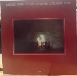 Music With 58 Musicians Volume One Lp Record Vinyl