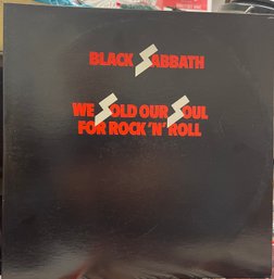 Record Vinyl Black Sabbath We Sold Our Soul For Rock N Roll Gatefold 2 Lp Set