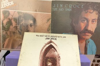 Lp Lot Jim Croce Life And Times, I Got A Name, You Don't Mess Around With Jim  Lp Vinyl Record