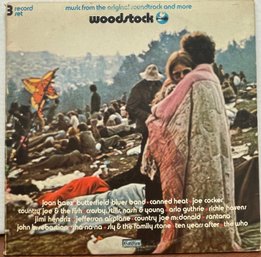 Woodstock From Original Soundtrack LP Record Vinyl Album.