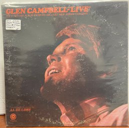 Glen Campbell Live Glen Campbell Live Record Album Lp Vinyl