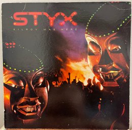 Styx Kilroy Was Here Gatefold Record Lp Vinyl
