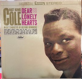 LP Vinyl Record Nat King Cole, Dear Lonely Hearts, SY-4577