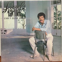 Lionel Richie Cant Slow Down LP Record Vinyl Album