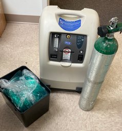 Invacare Oxygen Home Machine, Portable Oxygen Tank, 11 New Packages Tubing