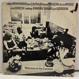 Welcome To The Canteen Steve Winwood Jim Capaldi Mason Wood Grech Kwaku Baah, Gordon Lp Album Vinyl Record
