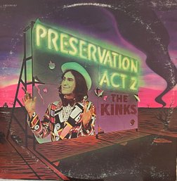 The Kinks Preservation Act 2 Gatefold Album Lp Vinyl 2 Record Set
