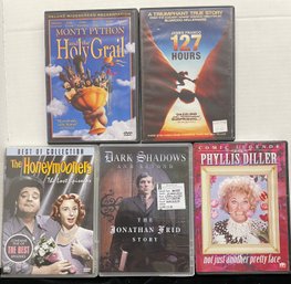 Five DVD Movies Comedy Action Horror Romance TV Series
