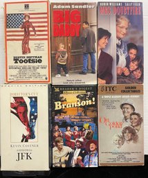 VHS Lot Of Six Movies Original Box Case