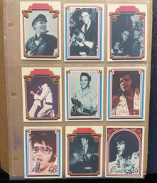 Nine Elvis Trading Cards Nos 46-54
