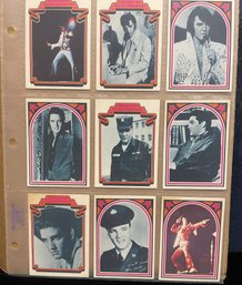 Nine Elvis Trading Cards Nos 37-45