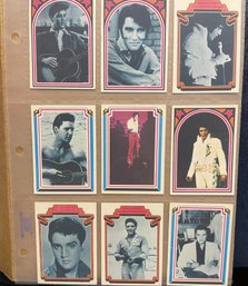 Nine Elvis Trading Cards Nos 19-27