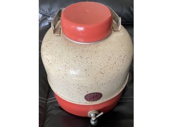 Vintage, 1950s Icy Hot Drink Cooler. With Pour Spout.