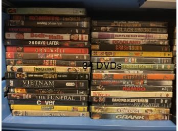 34 Count DVD Lot. Includes All Different Titles With Some Season Sets As Well.