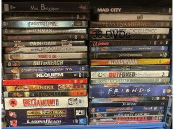 Lot Of 36 DVDs Mixed Genres