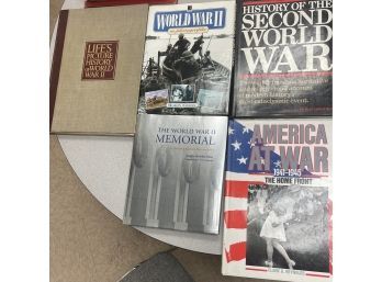 6 HC WWII Books. Nice Lot. See Photos For All Books.
