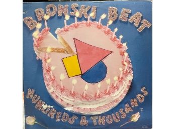 Bronski Beat Hundreds Of Thousands Lp Record Vinyl