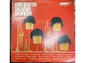 2 Lp Vinyl Record Lot Beatles Big Band And Chipmunks Sing The Beatles