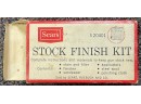 Gun Stock Finish Kit Vintage Sears With Tin