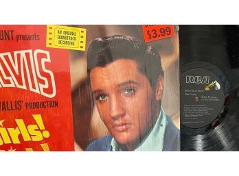 Elvis Presley Girls Girls Girls Lsp-2621 Lp Record Vinyl