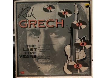 Lp Record Vinyl Rick Grech The Last Five Years SO 876 With Insert