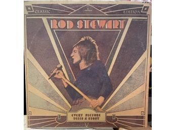 Rod Stewart Every Picture Tells A Story LP Record Vinyl Gatefold With Attached Poster.