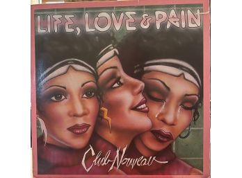 Club Nouveau Life Live & Pain Record Lp Vinyl