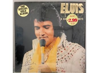 Elvis A Canadian Tribute KKL1-7065 Gold Vinyl Album Vinyl Record Ip
